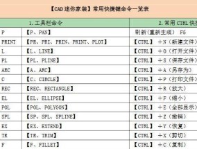 常用快捷键命令大全是什么？如何有效利用这些快捷键提高工作效率？