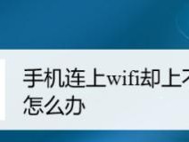 手机无法连接到WiFi的原因及解决方法（解决手机无法连接到WiFi的常见问题与技巧）