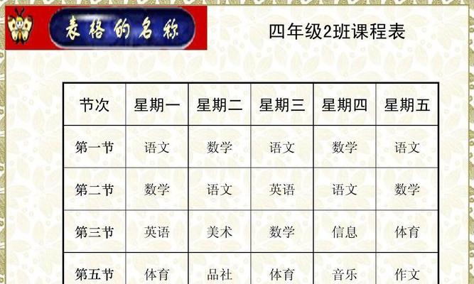 详解制作表格的步骤与技巧（学会制作表格）  第3张