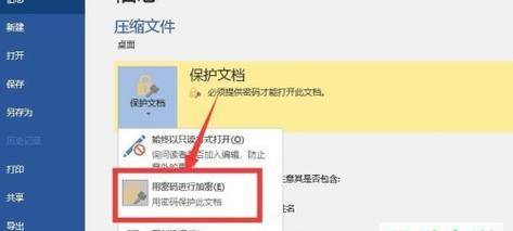 使用Word给文件加密的教程（详细教你如何使用Word保护文件安全）  第1张