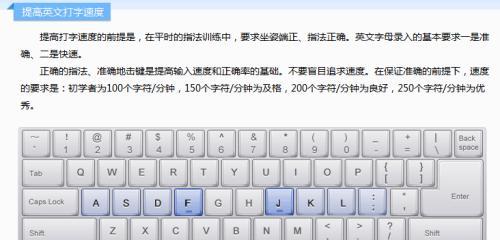 提升打字速度的有效方法（以学打字最快的技巧分享）  第1张